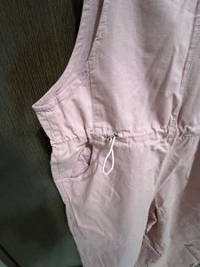 Pink Overalls Jumpsuit