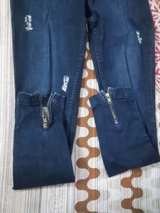 dark blue Jeans &amp; Trousers