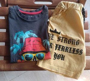 Boys' Graphic Tee & Shorts Set