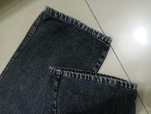 Acid Black Straight Jeans