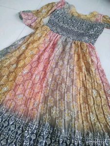 Sale!! Sale!! Embroidered Indian Dress with Dupatt