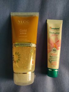 VLCC Gold Scrub &amp; Himalaya Face Cream