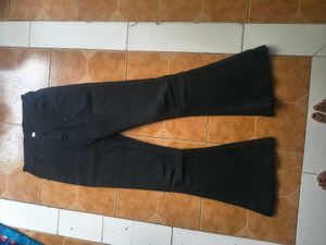 Classic Black Flared Jeans