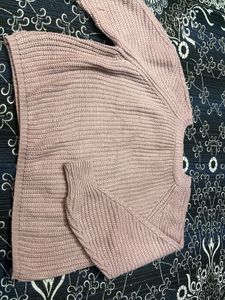 Cute Pink Knit Sweater