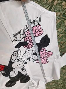 Mickey &amp; Minnie Sequin Shirt