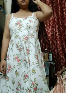 Floral Print Summer Dress🌸💮
