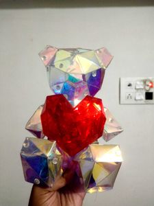 Led Crystal Teddy Bear