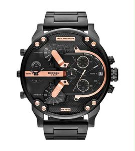 Diesel BIG DADDY chronograph gold watch PREMIUM QU