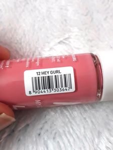 MyGlamm LIT Nail Enamel-Hey Gurl (Pink)-7ml