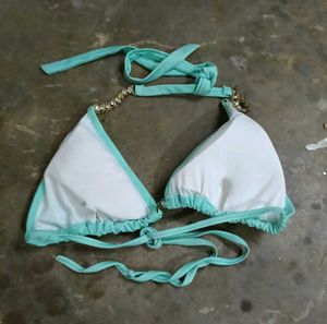 Aqua Bikini Top