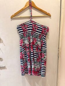 Floral Stripe Sundress