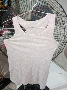Light Green Distressed Logo T-Shirt
