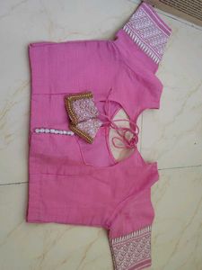 Pink Elegant Heavy Saree