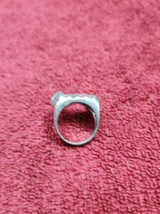 Fang Ring - Edgy Silver Tone