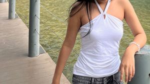 White Halter Neck Crop Top