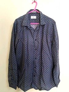 BlackBerrys Men's Printed Long Sleeve Shirt