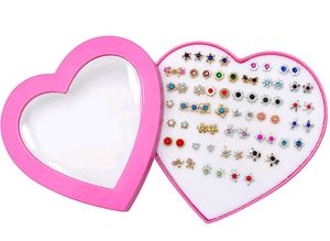 35 pairs golden multi earrings set combo