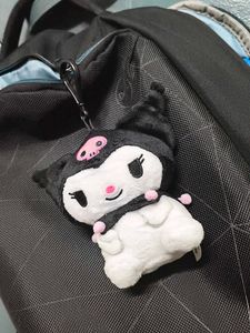 Cute Kuromi &amp; Cinnamoroll Plush Keychains