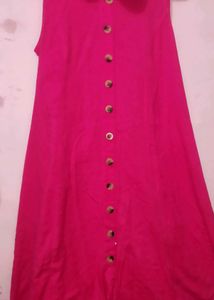 🌸💗 Pink Button-Up Dress🌸💗