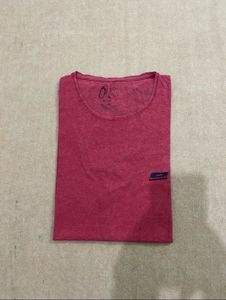 Jack &amp; Jones Men's Red Heathered T-Shirt