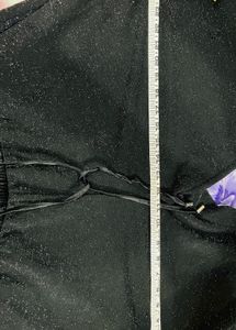 Sparkly Black Joggers
