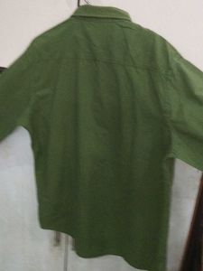 Men's Green Casual Shirt
