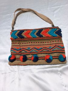 America & beyond pom-pom  bag