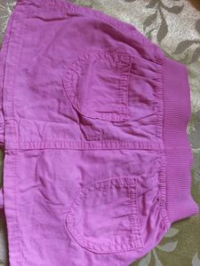 Cotton Mini Skirt For Girls