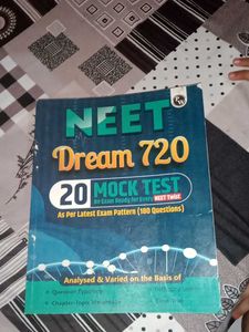 NEET Dream 720 Mock Test Book