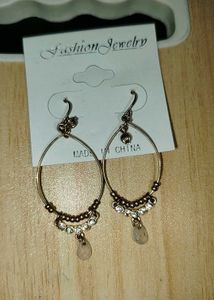 set of 6 Fashionable Hoop Earrings