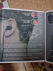 dBud Volume Adjustable Noise Reduction Earplugs