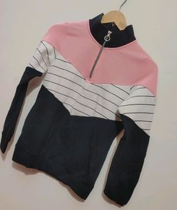 Black ⚫&amp; Pink 💕Sweatshirt For Baby Girl 1