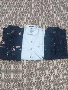 Bundle of 3 Men's Shirts [ Buy two get One free ]