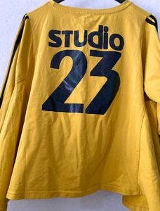 Mustard Yellow Studio 23 Full-Sleeve Top 💛