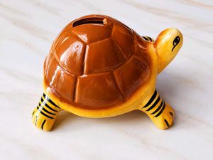 Cute Turtle Coin Bank