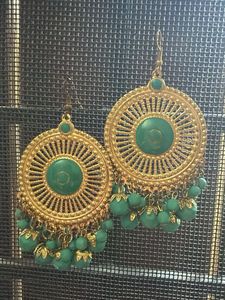 Australia bought Boho Turquoise Hoop Earrings