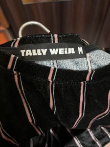 Tally Weijl VELVET STRIPED TOP
