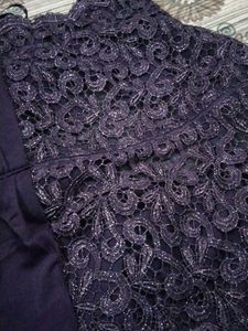 Elegant Purple Maxi Dress