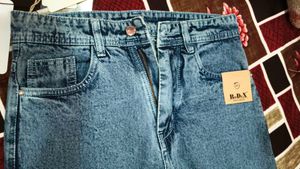 Trendy Acid Wash Denim Jeans for Girls