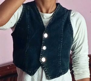 Vintage Denim Vest