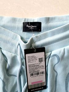 Pepe Jeans Blue Patterned Shorts