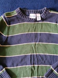 Striped Knit Sweater