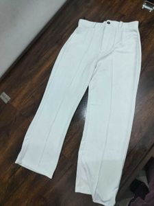 Korean White Trouser