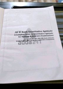Ace Quant Book Adda 247 Like New No Coins
