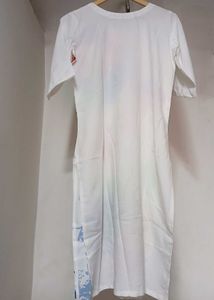 Holi Print Kurta women ( Free size Upto M)