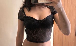 Black Lace Top🕷️