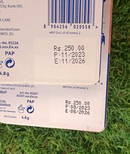 2 Nivea Lip Balm