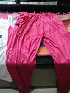 Men's White &amp; Pink Polo Shirt