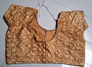 Elegant Blouse Set - Gold &amp; Navy