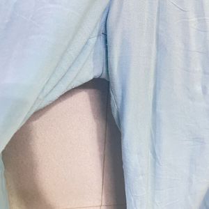 Beautiful Blue Embroidered Kurta Pajama Set